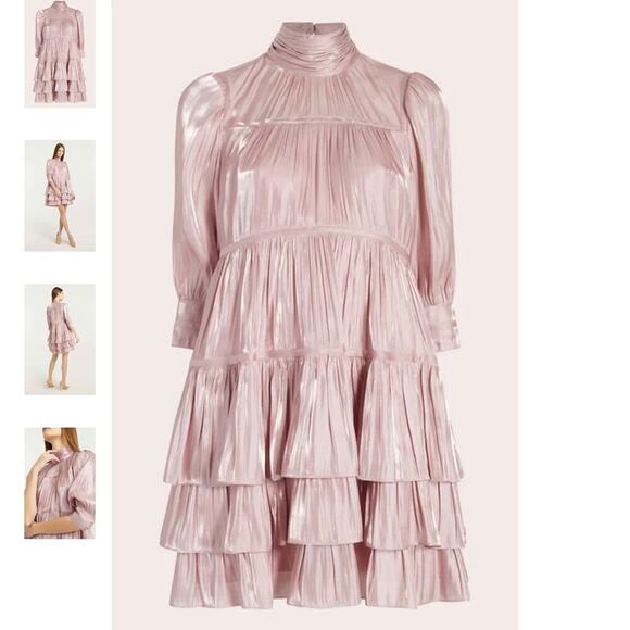 Cinq a Sept Irridescent Riva Dress Size 0 NWT $425 - Picture 1 of 9